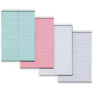 TOPS™ Prism Steno Pads, Gregg Rule, Pink Cover, 80 Pink 6 X 9 Sheets, 4-pack freeshipping - TVN Wholesale